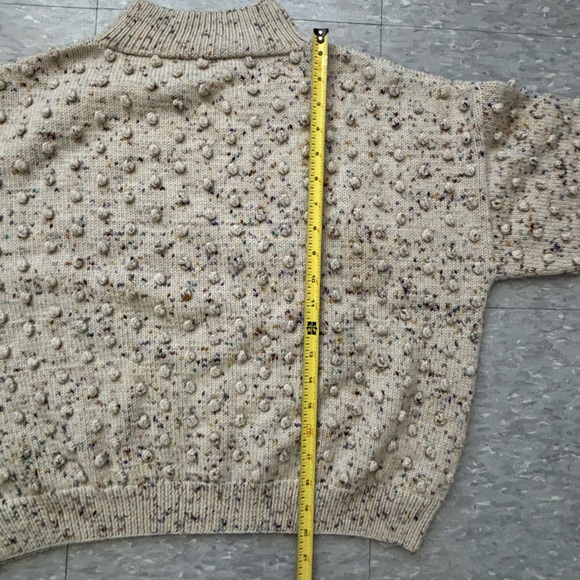 Misha & Puff Iris Confetti Merino Wool Sweater Size S EUC - Picture 4 of 8